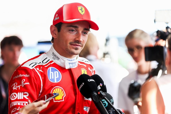 Leclerc come Schumacher: la pasta del Ristorante Montana a portar via