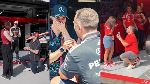 La nuova moda romantica della Formula 1: le proposte di matrimonio nei box