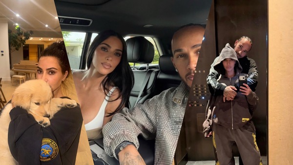 Lewis Hamilton innamorato: le nuove foto con Kim Kardashian