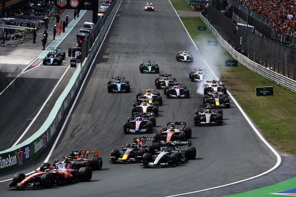 GP Olanda, la griglia di partenza della gara di Zandvoort