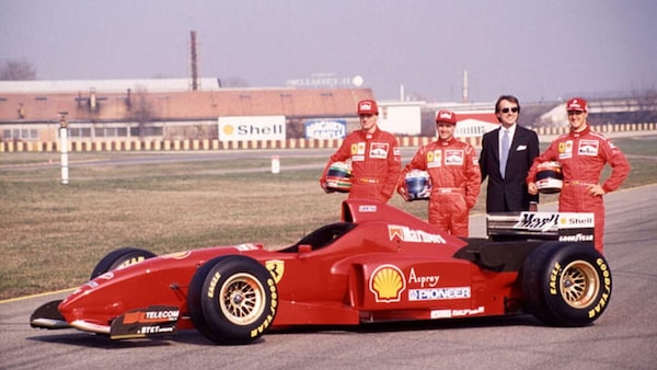 Ferrari, a Monza con i colori del 1996 della prima di Michael
