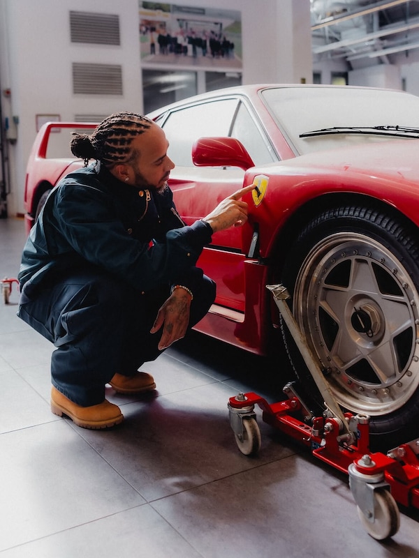 Hamilton è finalmente riuscito a comprare una Ferrari F40