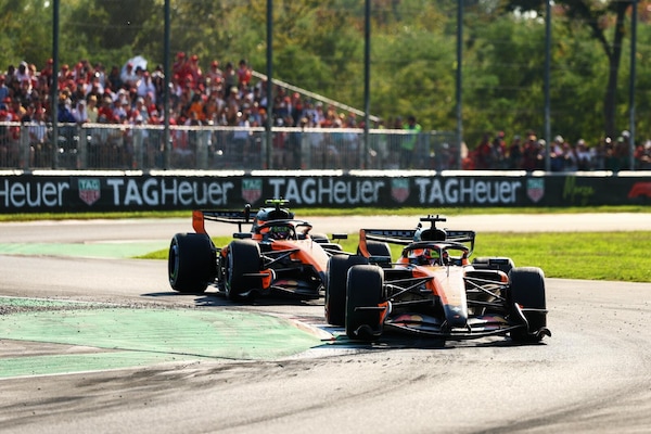 La McLaren fa il gambero a Monza: dopo essersi illusa è tornata a faticare