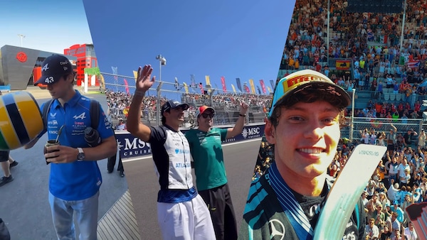 Dal selfie di Antonelli al casco di Senna: i migliori contenuti social del GP di Madrid
