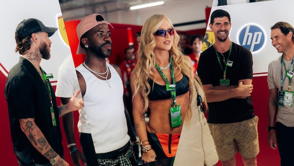 Da Nadal a Sergio Ramos: il box Ferrari fa il pieno di VIP