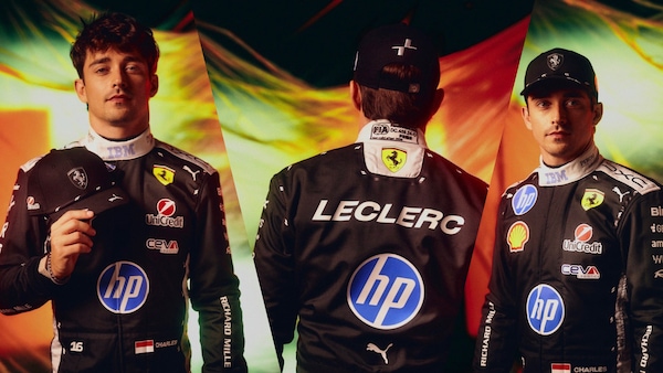 Charles Leclerc, il nuovo look per Singapore