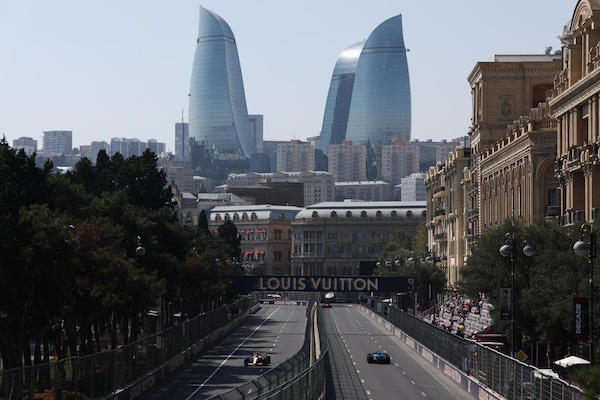 F1 GP Azerbaijan, le prove libere del giovedì di Baku in diretta