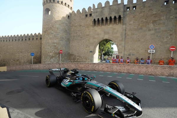 GP Baku, la classifica e i tempi delle prove libere 2 in Azerbaijan
