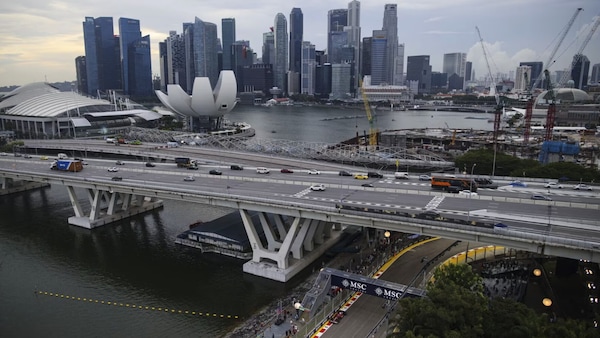 GP Singapore, la griglia di partenza della Sprint Race
