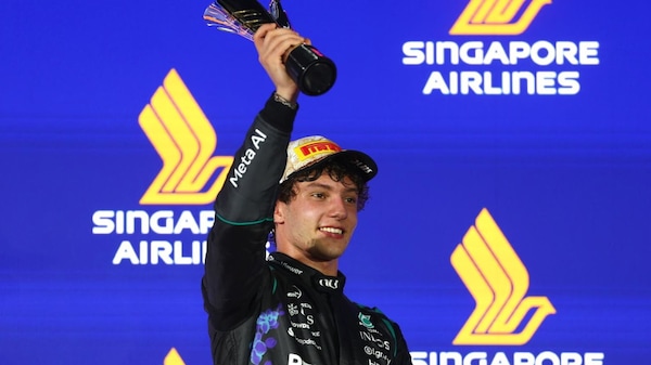 F1, la classifica Piloti dopo il GP di Singapore: Antonelli vola a +102
