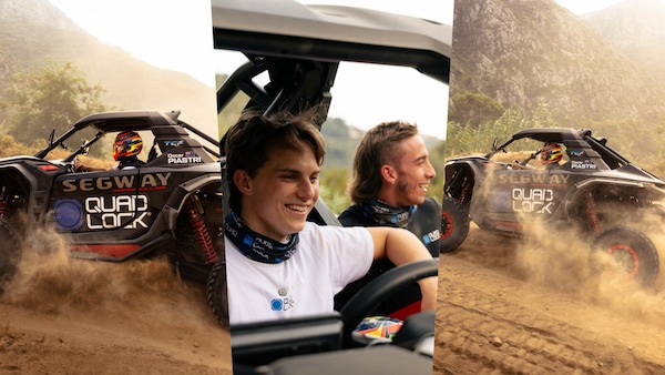 Piastri e Acosta si sfidano sui dune buggies: nuova sfida fuori pista