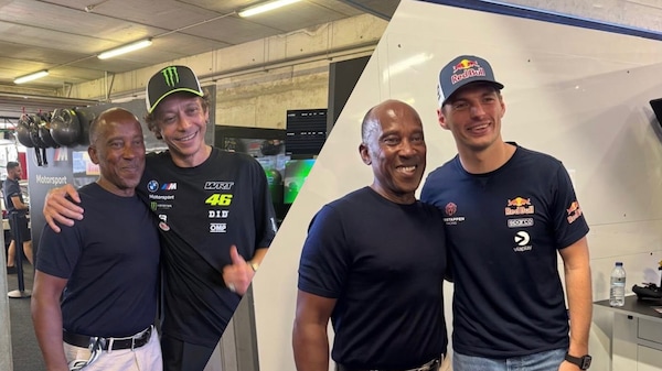 Anthony Hamilton a Portimão con Verstappen e Rossi, la prima volta al GT