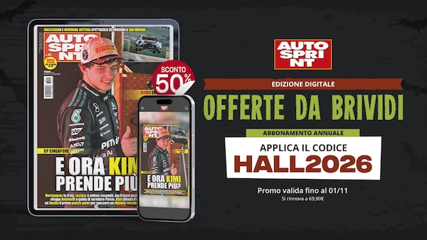 Promo Halloween: l'abbonamento digitale di Autosprint al 50% 