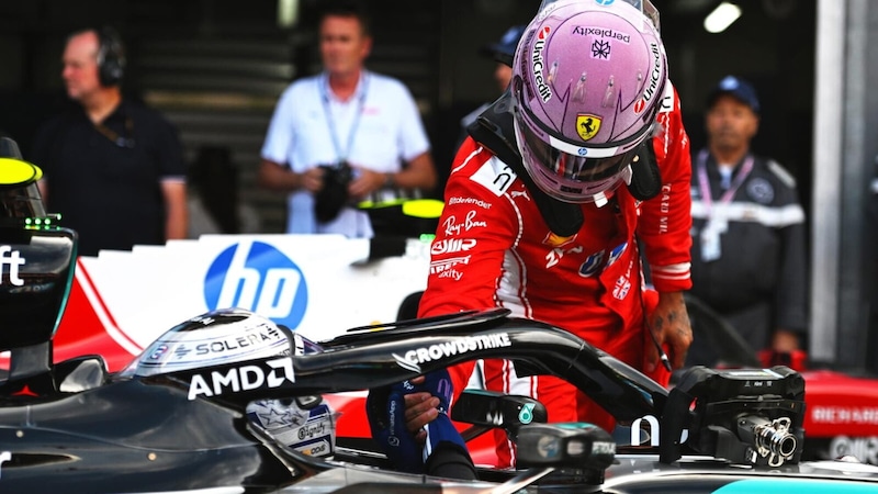 Lewis e Kimi: il vecchio, il bambino e la linea dell'asfalto